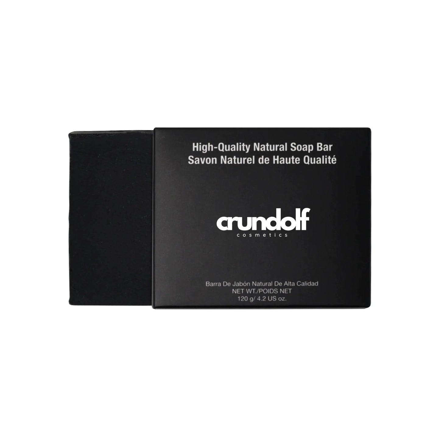 Crundy Natural Charcoal Lather Soap