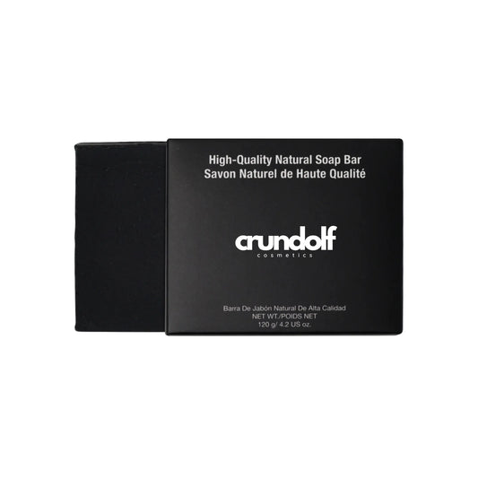 Crundy Natural Charcoal Lather Soap